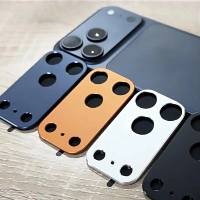 Luxury Aluminum Metal Camera Lens Protector for iPhone 17