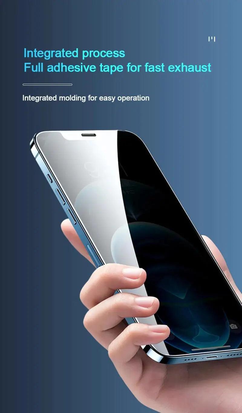 Premium Anti-Spy Privacy Screen Protector [4-Pack] for iPhone 11-17 Series