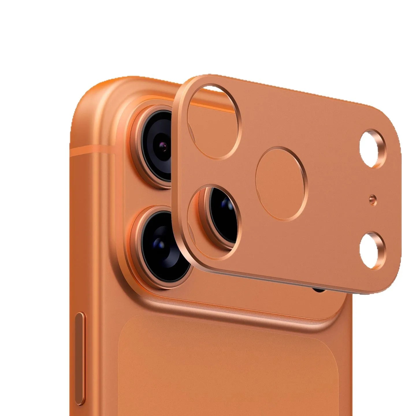 Luxury Aluminum Metal Camera Lens Protector for iPhone 17
