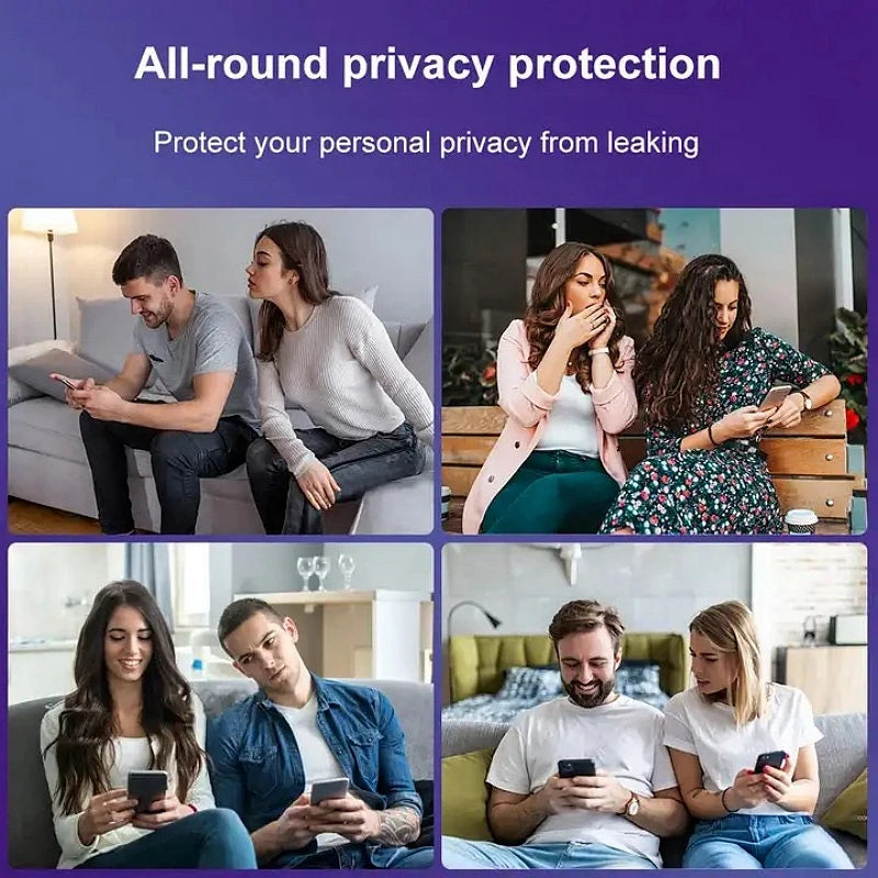 Premium Anti-Spy Privacy Screen Protector [4-Pack] for iPhone 11-17 Series